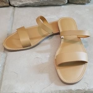 Madewell Leather Double-Strap Sandals (NWOT)